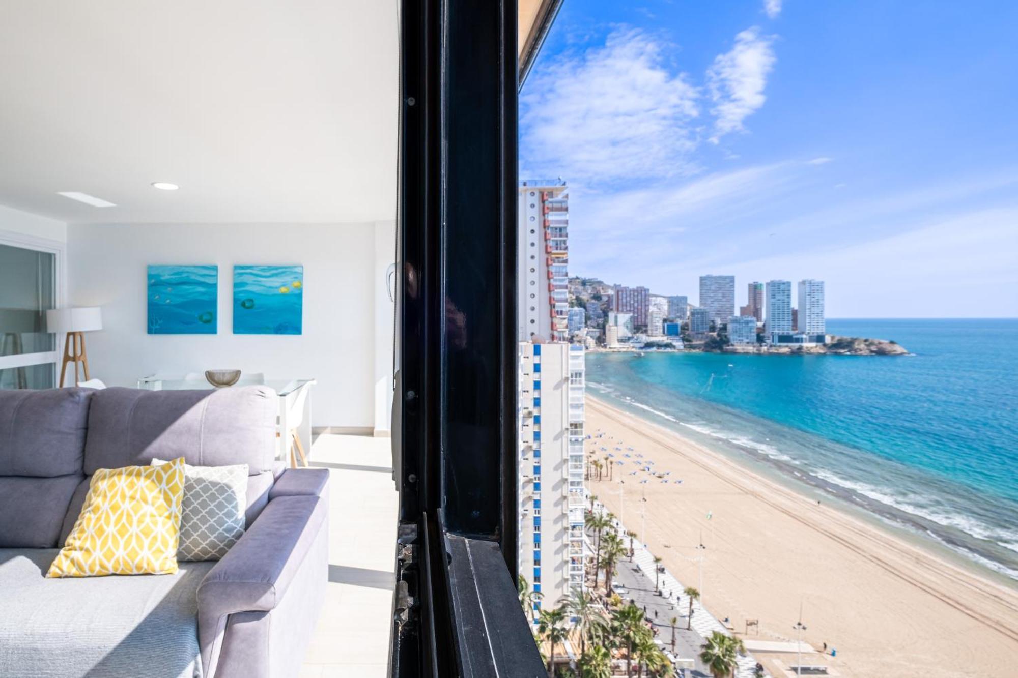Santa Margarita Deluxe 14-B Levante Beach Benidorm Eksteriør billede